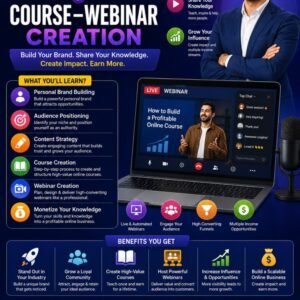 Personal Brand Building & Course-Webinar Creation