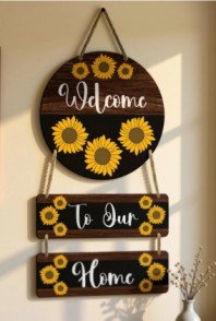 Wooden Name Plate