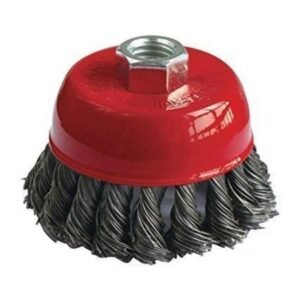 195 Wire Wheel Cup Brush (Black)