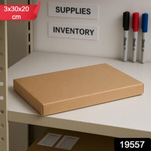 Heavy-duty Brown Box For Product Packing (3x30x20 Cm 1 Pc)
