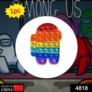 4818 Among Us Fidget Toy Used By Kids Childrens And Even Adults For Playing And Entertaining Purposes Etc.