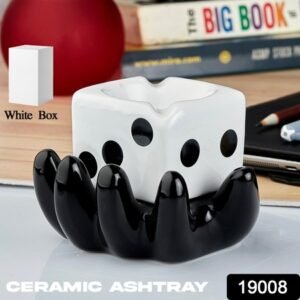Ceramic Ashtray - Unique And Colourful Smoking Accessory With Retro Vibes - Funky Decor For Smokers And Collectors