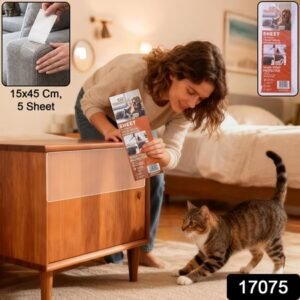 Cat Scratch Furniture Protector Clear Anti Scratch Tape Set Of 5