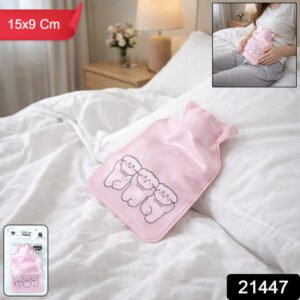 Cute Printed Mini Hot And Cold Water Bag 15 X 9 Cm (1 Pc)