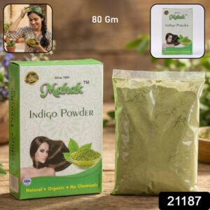 Natural Indigo Powder For Traditional Hair Care 80 Gm