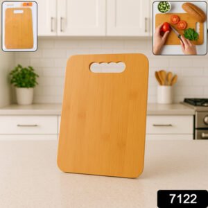 7122 Wooden Chopping Board For Vegetable Cutting Kitchen Use