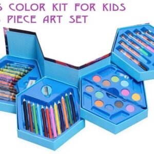 859 46 Pcs Plastic Art Colour Set With Color Pencil Crayons Oil Pastel And Sketch Pens
