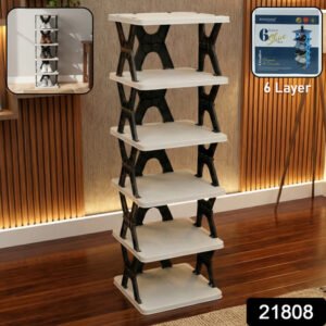 6 Layer Rectangle Shoe Rack Stand