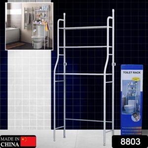 8803 Multi-layer The Toilet Storage Rack Metal Bathroom Shelf Space Saving Organizer For Laundry Room Wash Basin Floor Stand