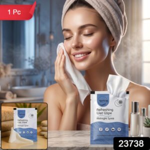 Midnight Spice Refreshing Wet Wipes Face Body Hand Cleansing (1 Pc)