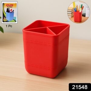 Officemate Pen Stand Tri-section Desk Organizer Stationery Pens Office Supplies