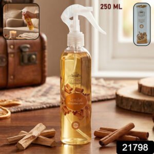 Sandal Fragrance Air Freshener Spray For Home Room Office Use (250 Ml)
