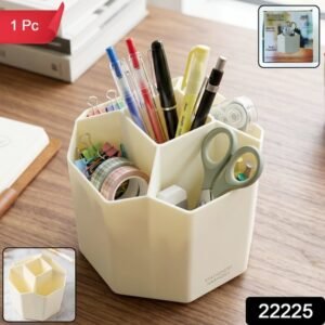 360 Degree Rotating Desk Organizer Keep Your Workspace Tidy
