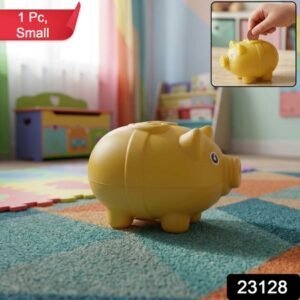 Small Piggy Money Bank Coin Saving Box (1 Pc)