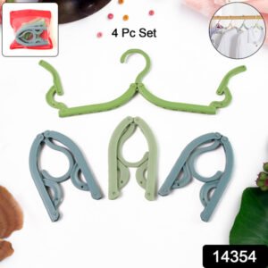 Travel Hangers Portable Folding Clothes Hangers (4 Pc Big)