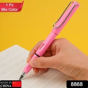 8868 2 In1 Everlasting Pencil Replaceable Head With Eraser Inkless Pencils Eternal Infinite Pencil Portable Everlasting Pencil Reusable Erasable Magic Pencils For Kids Painting Stationary Set (1 Pc)