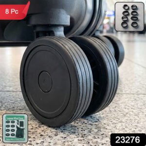 Silicone Luggage Wheel Cover Noise Reducing Protector For Suitcase (8 Pc Set)