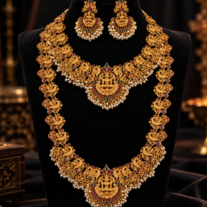 Women's Elegent Combo Of Jewellery Set (Gold, Free Size)