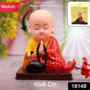 Solar Powered Sitting Buddha Statue Moving Head And Hand (1 Pc Medium)