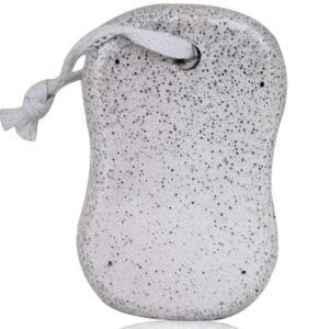 1252 Oval Shape Stone Foot Heel Scrubber For Unisex Foot Scrubber Stone