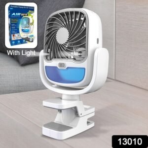 13010 Air Portable Fan Grip Go 3 Speed Small Fan Great Stroller Fan Travel Or Desk Fan Cordless Personal Evaporative Air Cooler Universal Clamp For Indoor Outdoor Use 360 Degree Head Swivel Led Color Changing Light