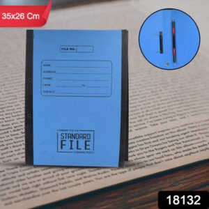 Standard File Plastic Clip File Folder Paper Holder Documents File (3526 Cm 1 Pc)