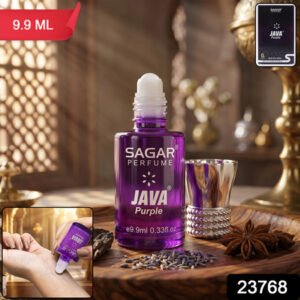 Sagar Java Purple Roll-on Attar Alcohol-free Perfume Oil For Men And Women (9.9 Ml)