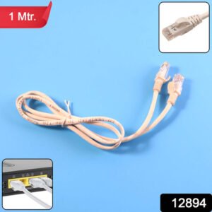 High-speed 1 Meter Ethernet Lan Cable (1 Pc)