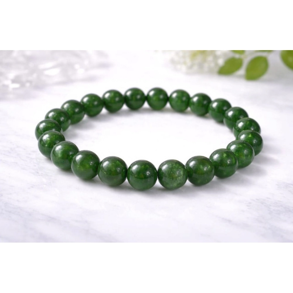 Generic Natural Crystal 8mm Green Aventurine Bracelet (Green) - Image 2