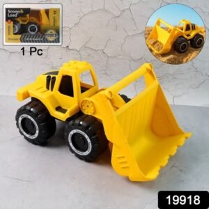 Funwoods Friction-powered Front Loader Bulldozer Toy - (1 Pc)