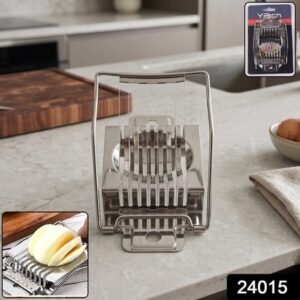 Stainless Steel Egg Slicer Cutter For Boiled Eggs Kitchen Egg Cutter (1 Pc)
