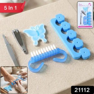 Premium 5 In 1 Manicure Pedicure Kit