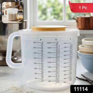 Plastic Measurement Storage Box With Lid 1 Pc