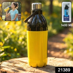 Large Capacity Leakproof Water Bottle (1 Pc 1400ml Approx)