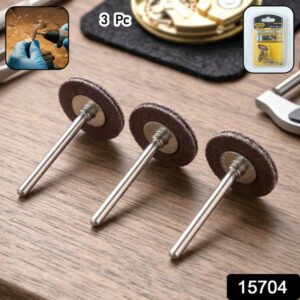 Wagtail Mini Rotary Tool Grinding Wheel Disc Set With Metal Shank (3 Pc Set)