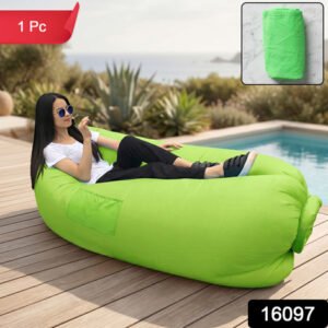 Inflatable Air Lounger Sofa For Outdoor Relaxing Travel (1 Pc)