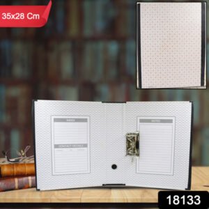 Button Clip Box File Paper Holder Organizer School Office Home For Documents (3528 Cm 1 Pc