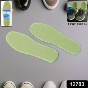 Premium Comfort Shoe Insoles For Daily Foot Support Size 42 (1 Pair Mix Design)