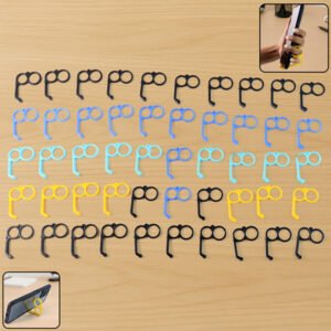 Plastic Hand Mobile Stand (Mix Color 50 Pc)