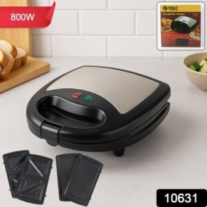 Orbit Sandwich Maker With Interchangeable Plates (800w 1 Pc)