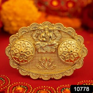 Ganesh Embossed Rolichawal Kumkum Chopra - (1 Pc)