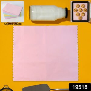 Multi-color Oil-absorbing Baking Paper Sheets Approx 200 Pcs