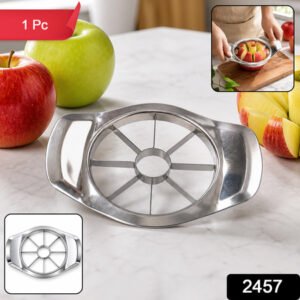 Apple Shape Apple Cutter Stainless Steel Fruit Slicer Corer For Kitchen (1 Pc)