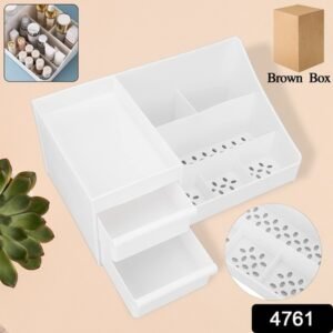 Large Capacity Desktop Cosmetic Storage Box (1 Pc Mix Color)