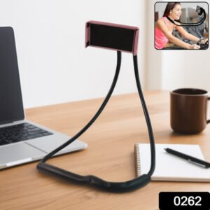 Neck Phone Holder Desktop Lazy Stand - (1 Pc)