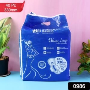 Blue Lady Extra Long Pads With Wides Wings Sanitary Pads 320 Mm 40-pack