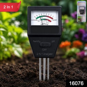 2 In 1 Soil Meter - Soil Ph Fertility Tester Analyzer (1 Pc)