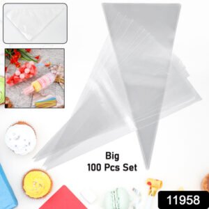 Disposable Piping Bags (100 Pcs Set Medium)