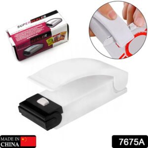 7675a Multifunctional Household Mini Portable Super Sealer Handy Plastic Bag Sealer Sealing Machine