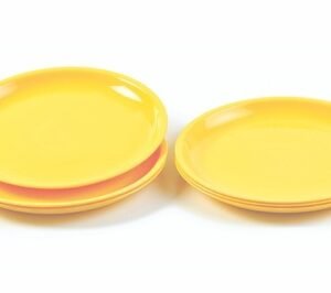 2185 Round Shaped Mini Soup Platesdishes - 6 Pcs